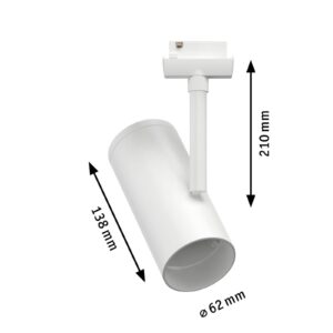 Svítidlo Paulmann matná bílá kov