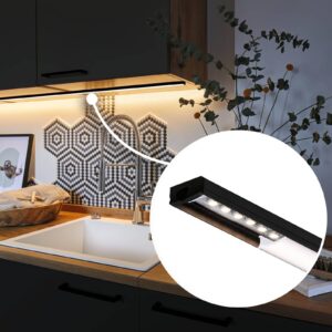 Svítidlo Paulmann černá/bílá hliník/plast