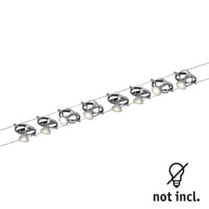 Svítidlo Paulmann chrom matný/chrom kov