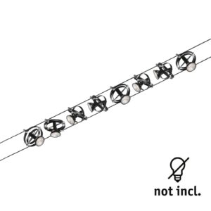 Svítidlo Paulmann matná černá kov