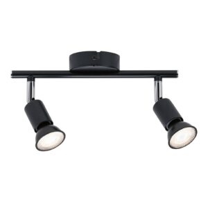 Svítidlo Paulmann antracit/chrom kov