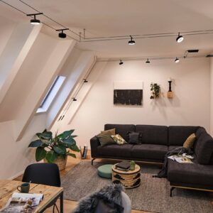 Svítidlo Paulmann matná černá kov/plast