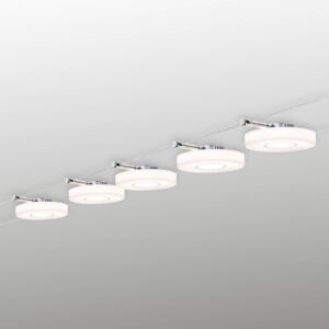 Svítidlo Paulmann chrom/satinovaná kov/plast