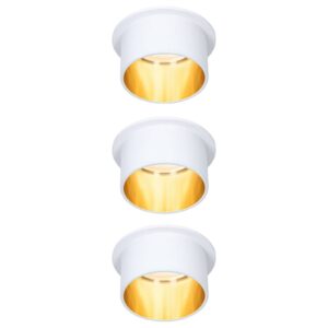 Svítidlo Paulmann bílá matná/zlatá hliník