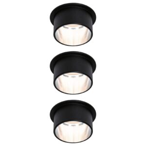 Svítidlo Paulmann matná černá/železo hliník