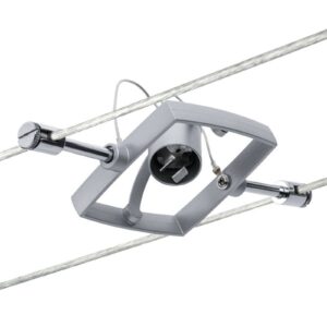 Svítidlo Paulmann chrom matný kov/plast