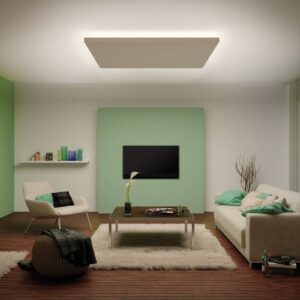 Svítidlo Paulmann stříbrná plast