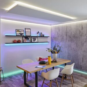 Svítidlo Paulmann stříbrná plast