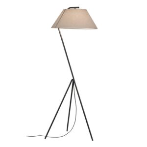 Svítidlo Paulmann béžová/černá textil/kov