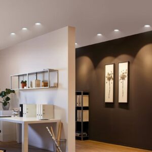 Svítidlo Paulmann bílý matný hliník/zinkek