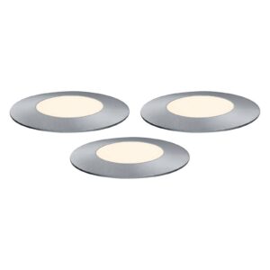 Svítidlo Paulmann stříbrná nerez/plast