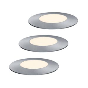 Svítidlo Paulmann stříbrná nerez/plast