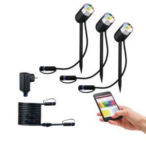 Svítidlo Paulmann antracit plast