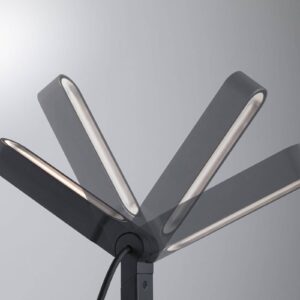 Svítidlo Paulmann antracit/čirá kov