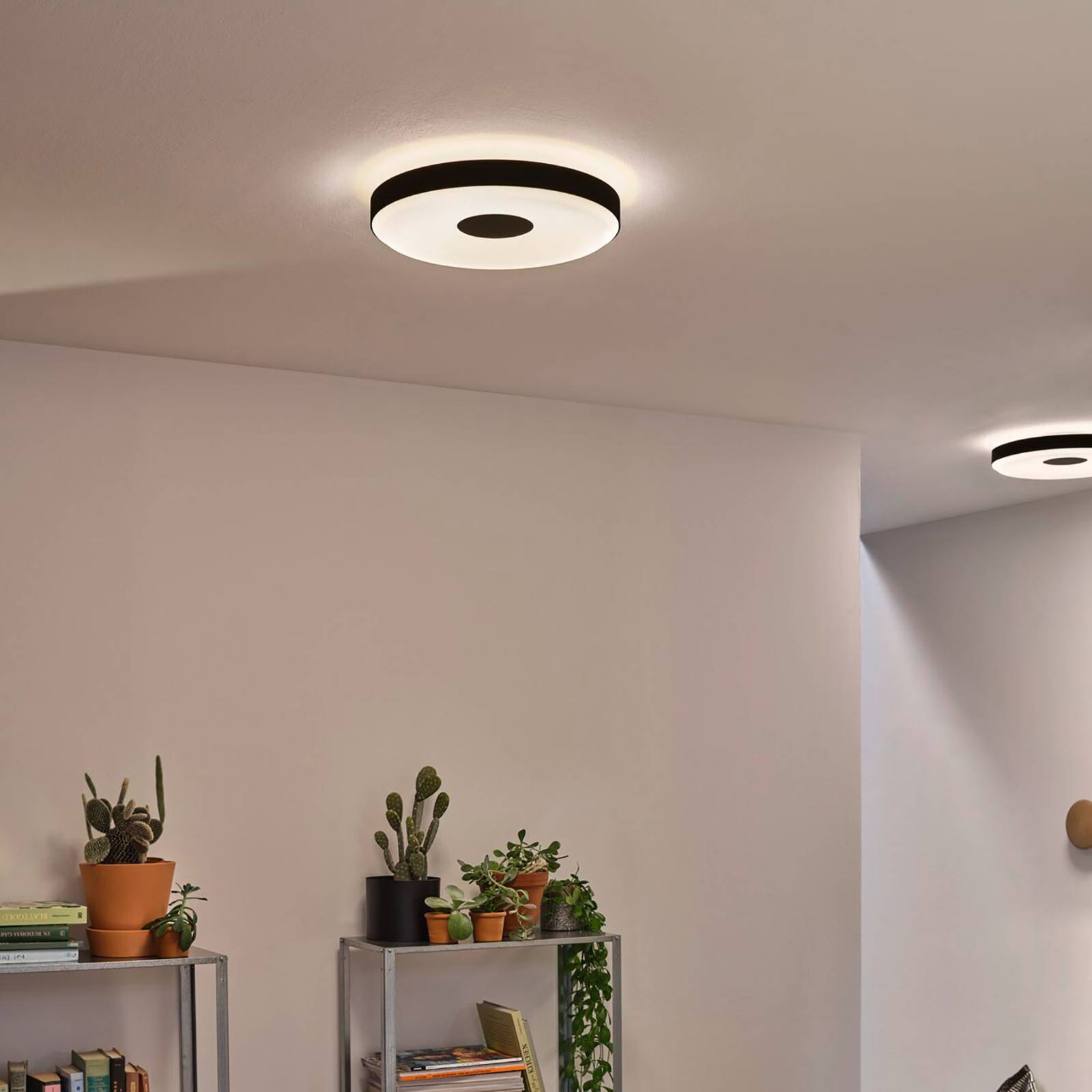 Paulmann Puric Pane LED stropní ZigBee černá, Obývací pokoj / jídelna, plast, kov, 17.5W, K: 7.3cm - Image 4