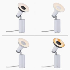 Svítidlo Paulmann bílá/šedá kov