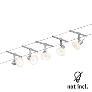 Svítidlo Paulmann chrom matný/opálová kov/sklo