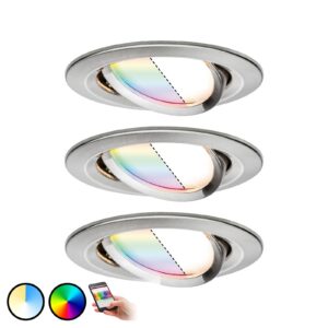 Svítidlo Paulmann kartáčované železo hliník