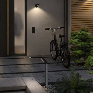 Svítidlo Paulmann antracit/šedá plast/kov