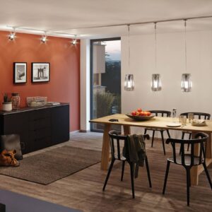 Svítidlo Paulmann chrom matný kov