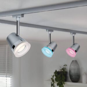 Svítidlo Paulmann chrom matný/satinovaný kov/plast