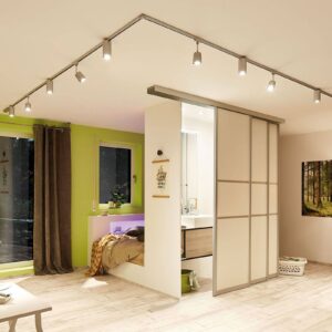 Svítidlo Paulmann chrom matný kov/plast