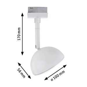 Svítidlo Paulmann bílá kov/plast