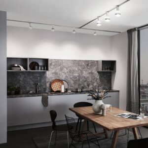 Svítidlo Paulmann chrom matný/bílá kov/plast