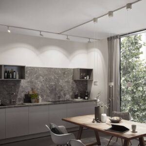 Svítidlo Paulmann bílý/chrom kov/plast