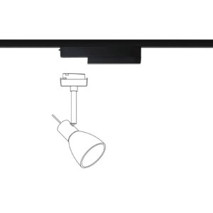 Svítidlo Paulmann černá plast