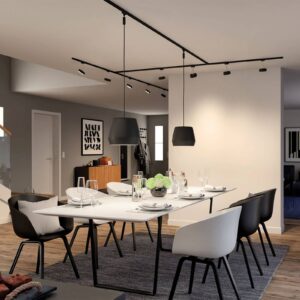 Svítidlo Paulmann černé plast