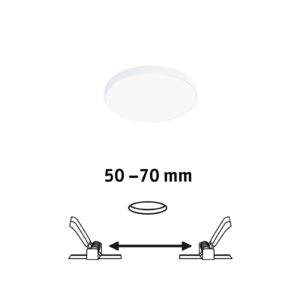 Svítidlo Paulmann bílá plast