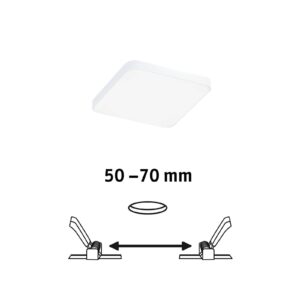 Svítidlo Paulmann bílá plast