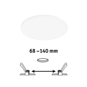 Svítidlo Paulmann bílá plast