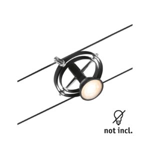 Svítidlo Paulmann černá matná kov