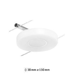 Svítidlo Paulmann bílý/chrom kov/plast