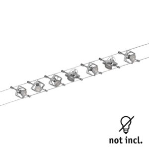 Svítidlo Paulmann chrom matný kov