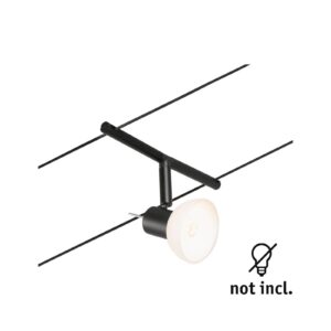 Svítidlo Paulmann černá matná plast