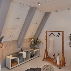 Svítidlo Paulmann chrom matný plast