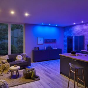 Svítidlo Paulmann opálově bílá plast