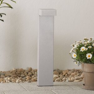 Svítidlo Performance in Lighting šedá kovová hliník/sklo