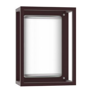 Svítidlo Performance in Lighting Rezavá bílá matná hliník/sklo