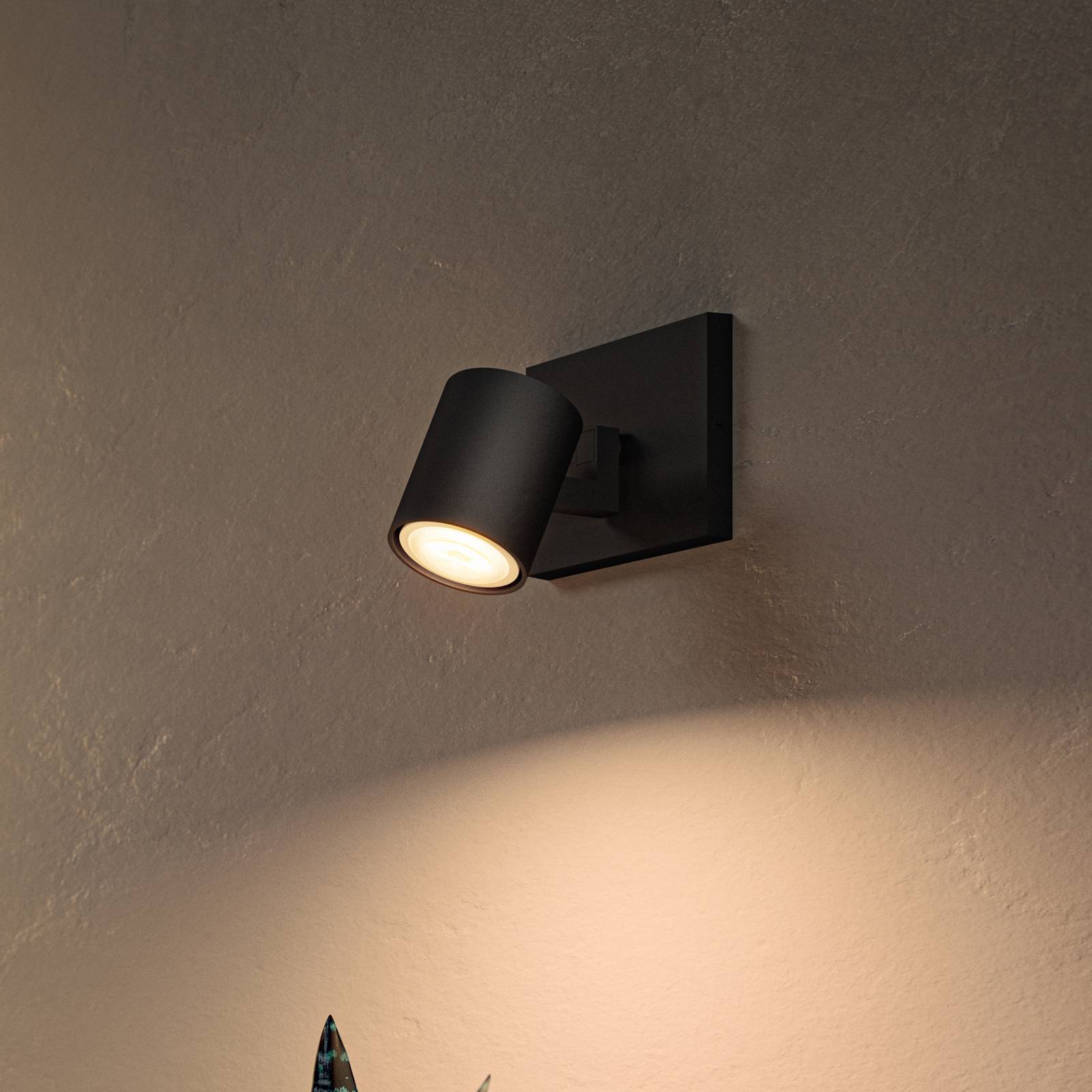 Svítidlo Philips Hue černé hliník