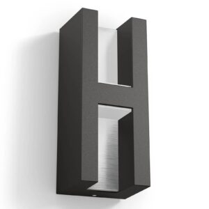 Svítidlo Philips antracit/hliník hliník/nerez