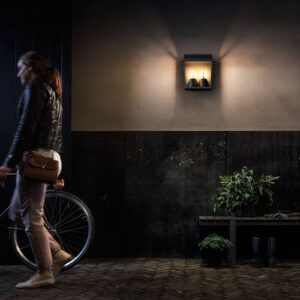 Svítidlo Philips černá/čirá hliník/plast