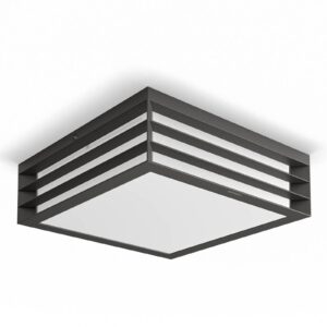 Svítidlo Philips antracitová/bílá hliníkový odlitek/plast