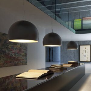 Svítidlo Prandina matná černá kov/akryl (PMMA)