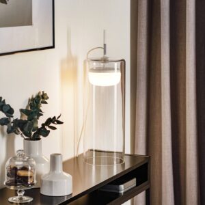 Svítidlo Prandina průhledná/bílá/matně bílá sklo/foukané/kov