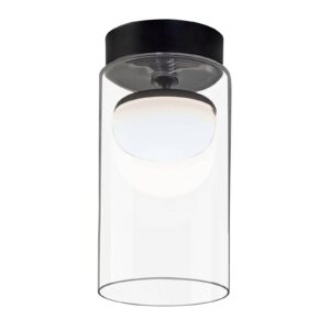 Svítidlo Prandina průhledná/bílá/černá matná sklo/foukané/kov