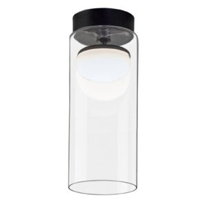 Svítidlo Prandina průhledná/bílá/černá matná sklo/foukané/kov